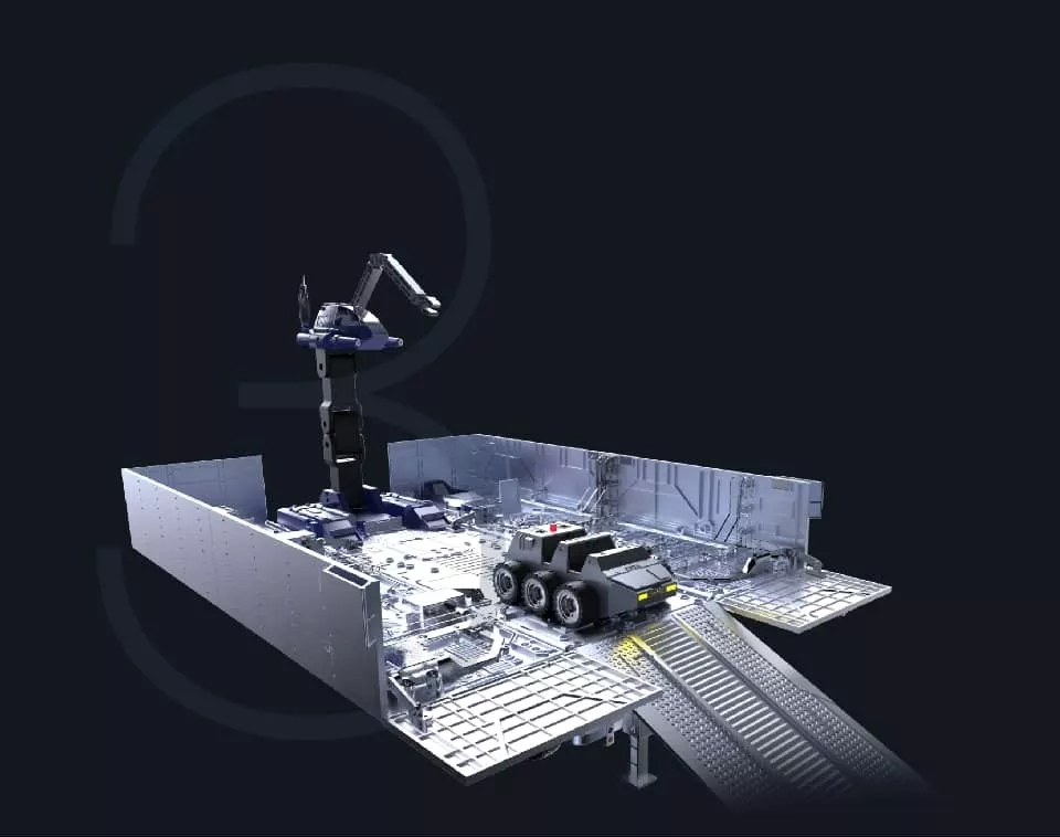 Robosen Flagship Optimus Prime Trailer Kit